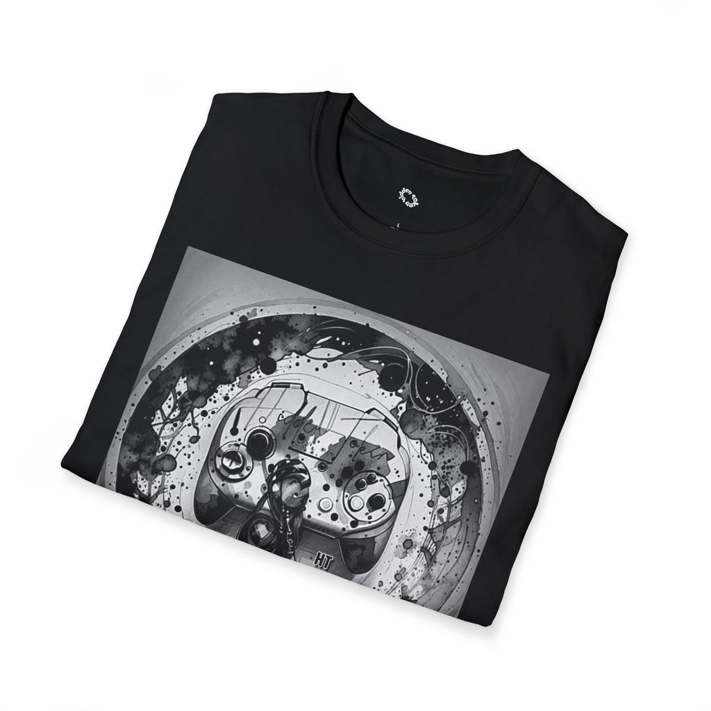HIDDEN TOKEN Retro Game Controller T-Shirt | Vintage Controller Art, Gamer Graphic Tee