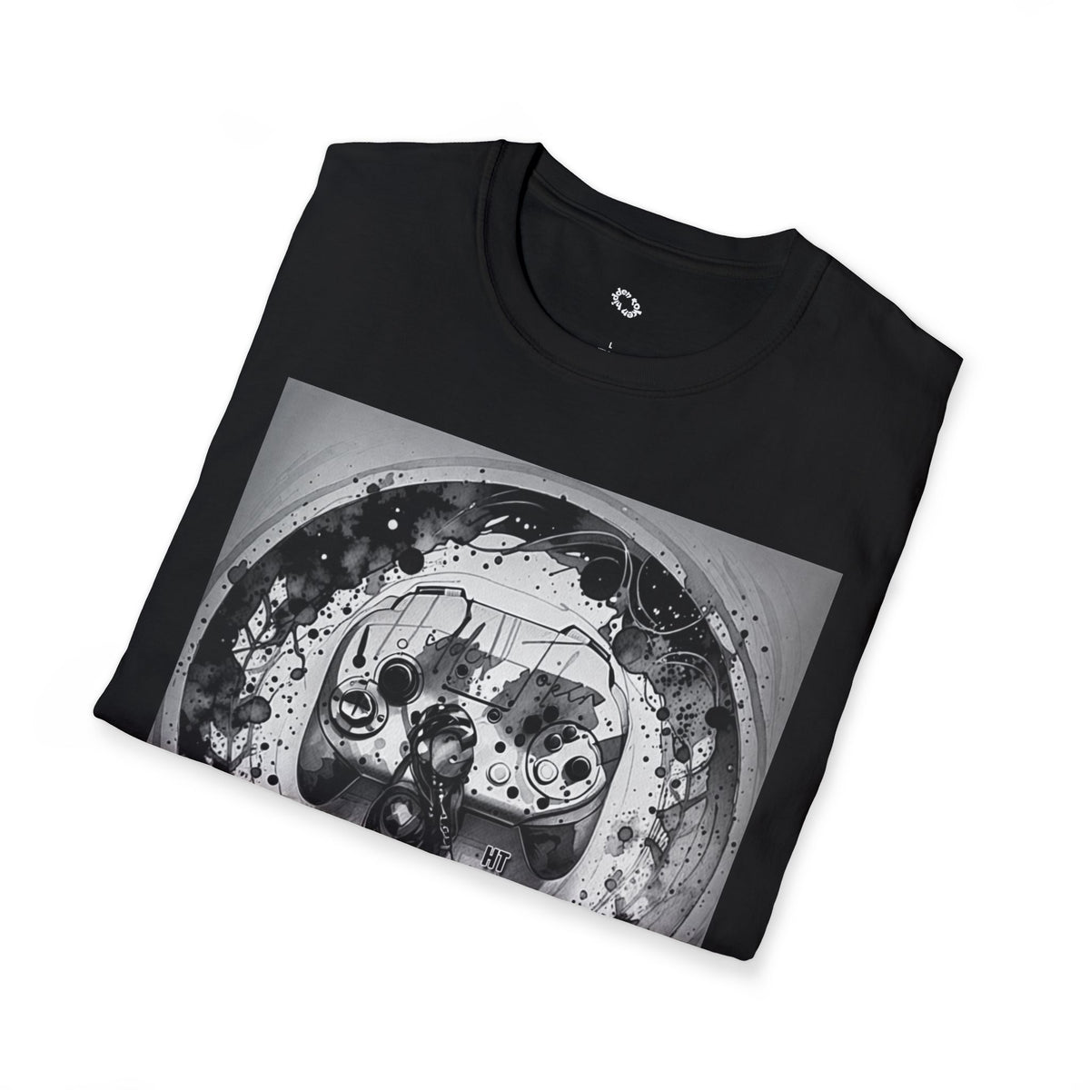 HIDDEN TOKEN Retro Game Controller T-Shirt | Vintage Controller Art, Gamer Graphic Tee