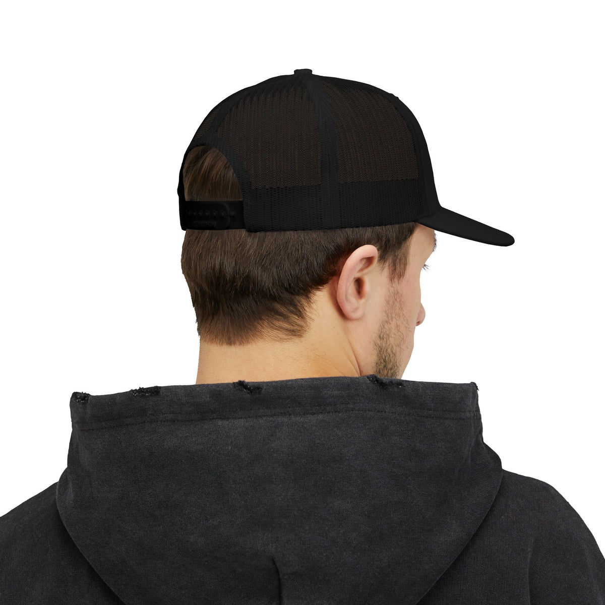 Embroidered Trucker Hat - "Hidden Token" Logo Snapback