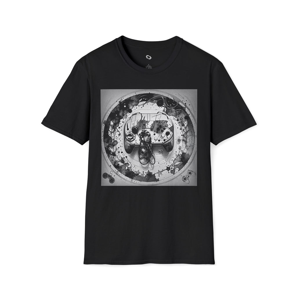 HIDDEN TOKEN Retro Game Controller T-Shirt | Vintage Controller Art, Gamer Graphic Tee